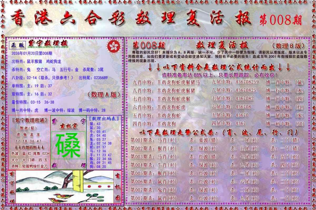 008期数理复活报[图]