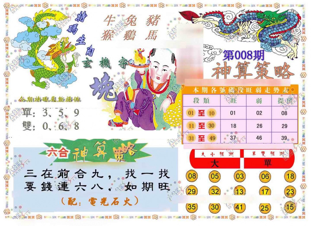 008期神算策略[图]