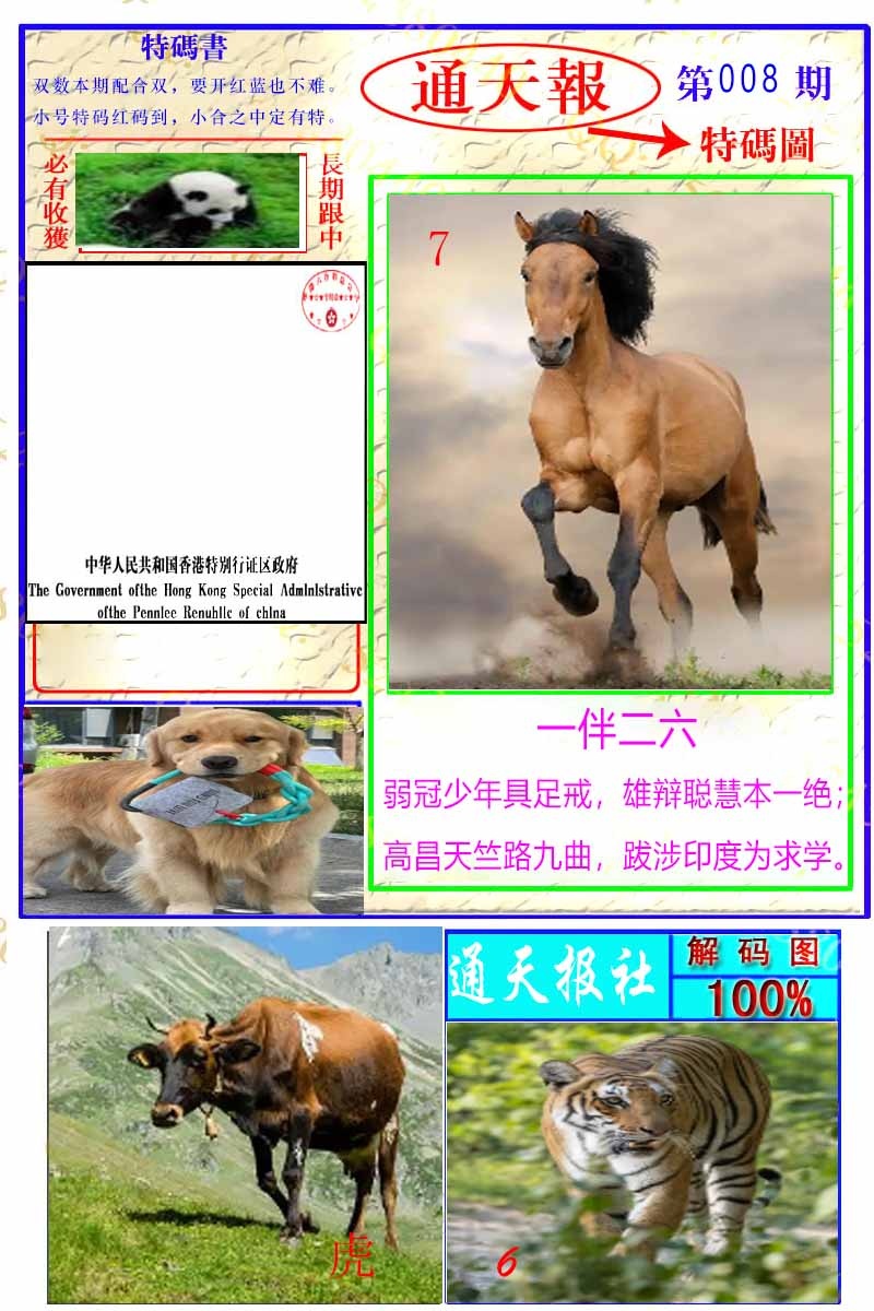 008期通天特解图[图]