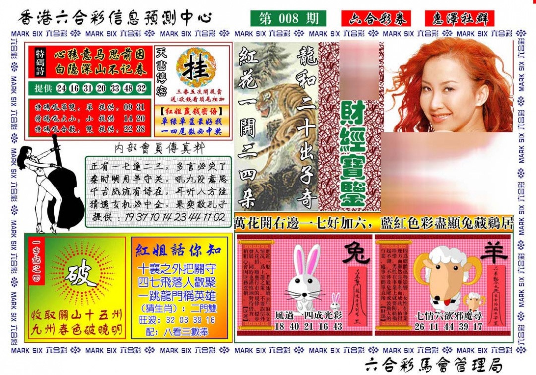 008期红姐财经宝鉴[图]