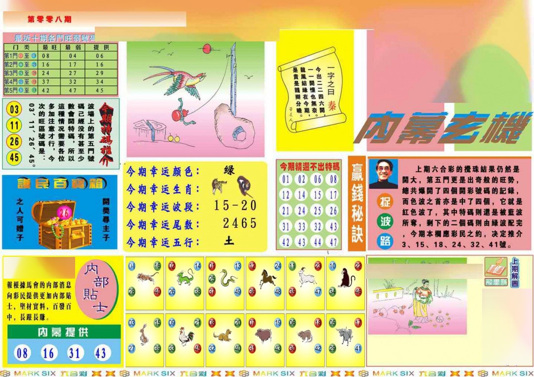 008期马经内幕A(新图推荐)[图]