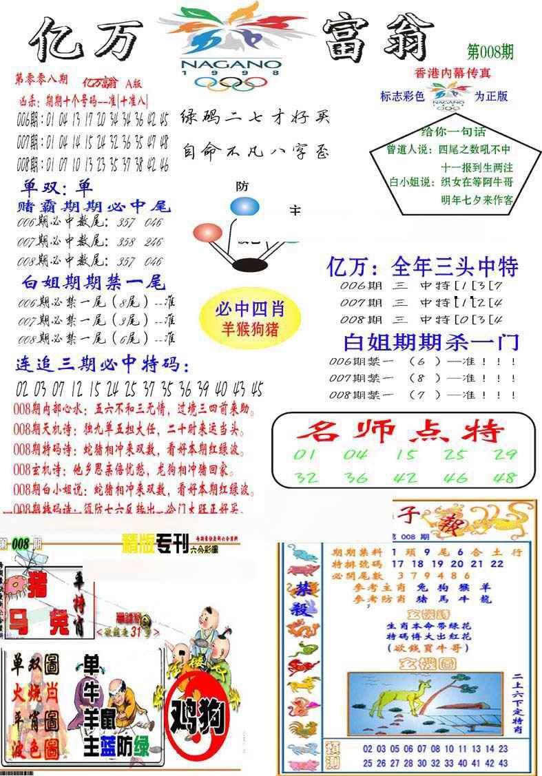 008期亿万富翁A[图]