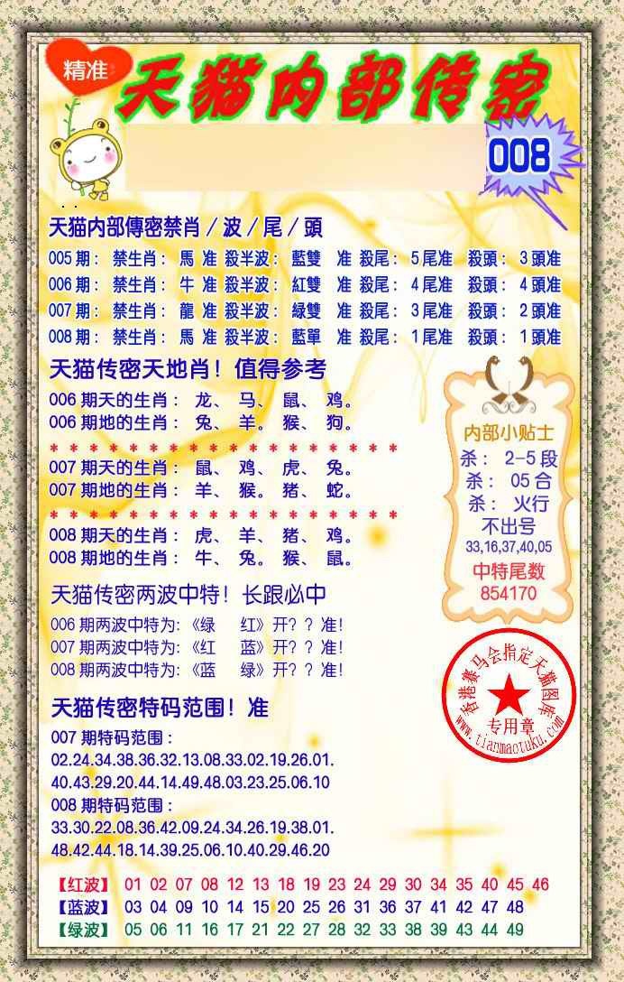 008期内部传密[图]