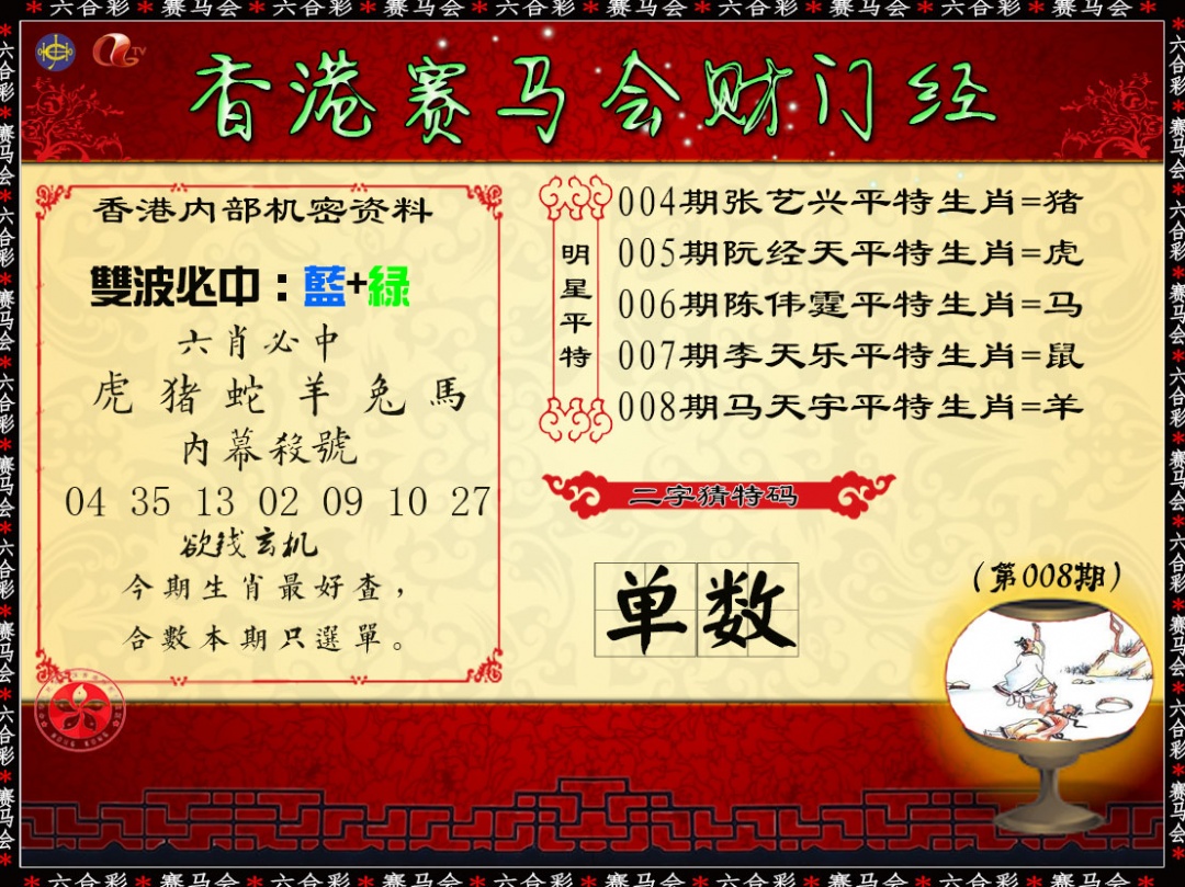 008期财门经[图]