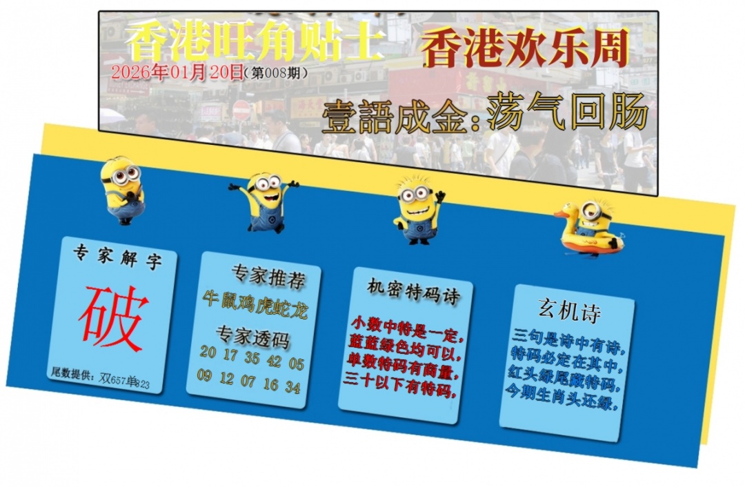 008期旺角贴士皇[图]