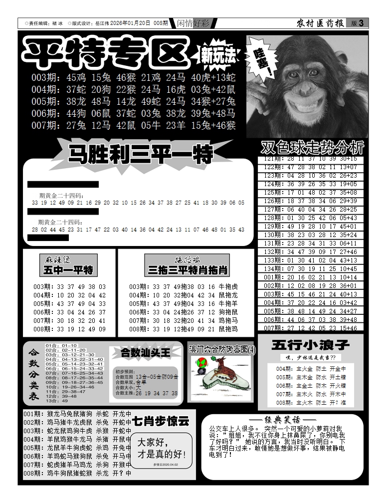 008期新粤彩(闲情好彩F)[图]