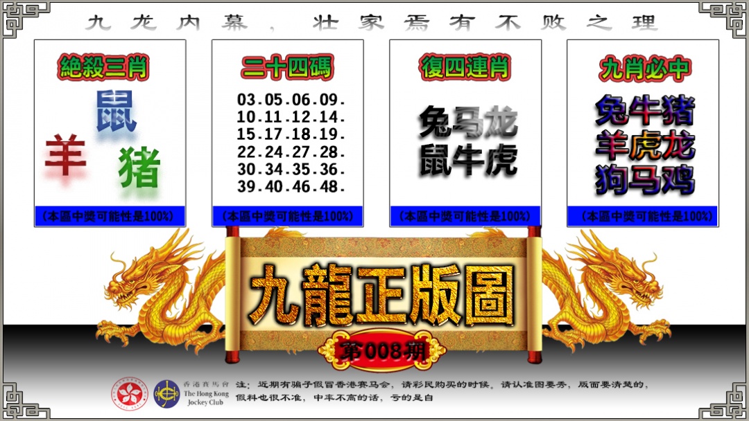 008期九龙正版图[图]