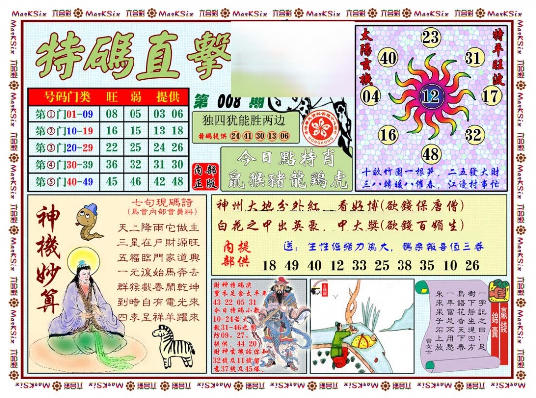 008期特马直击[图]