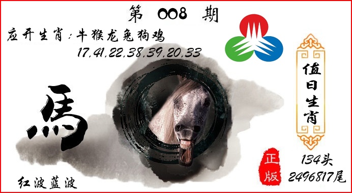 008期值日生肖[图]